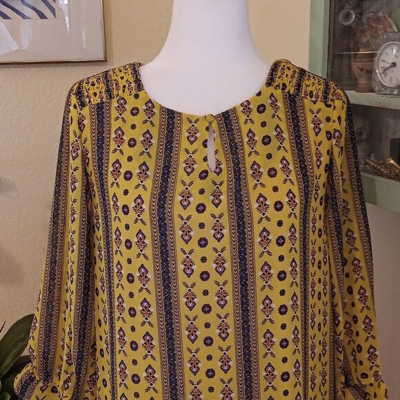 Love Kuza Yellow Bohemian  Dress - Picture 2 of 7